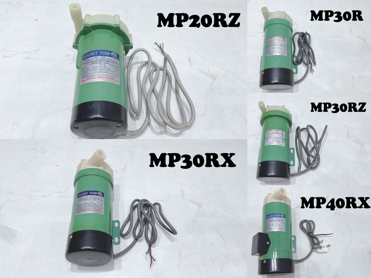 XISHAN Magnet Pump 20RZ/30R/30RX/30RZ/40RX